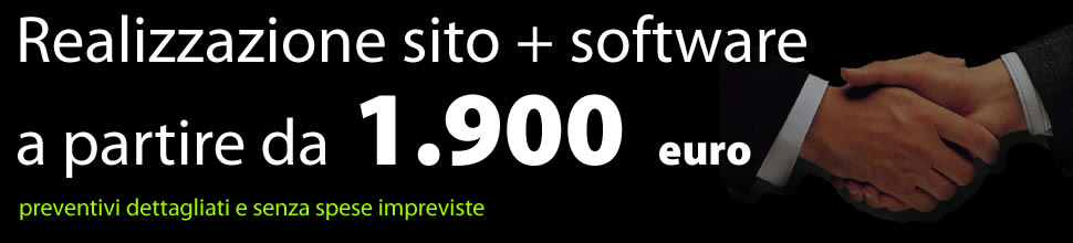Sito internet + software gestionale